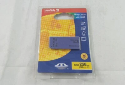 SanDisk 256 MB Memory Stick Select (SDMS-256-822) - Image 1 of 2