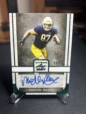 2022 Ultimate Draft Michael Mayer #BA-MM1 Auto 12/25
