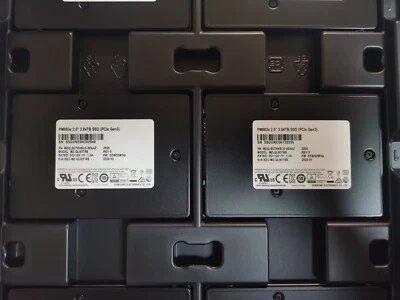 Samsung 3.84TB PM983a SSD NVMe U.2 PCIe 3.0 x4 MZ-QLB3T8B MZQLB3T8HBLS-00AAZ - Image 1 of 3