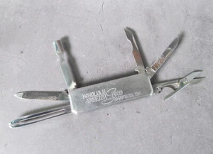 Honolulu Gefrierschrank Food Service - Vintage Werbung Taschenmesser - Bild 1 von 3