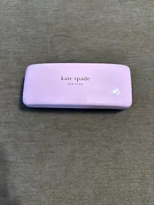 Kate Spade Pink & Green Clamshell Eyeglass Holder Hard Case - Picture 1 of 2