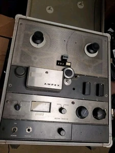 Ampex AG600 Tape Recorder Reel To Reel Record Shift Audio Case 3 Pin Equalizatio - Picture 1 of 14