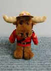 Royal Canadian Mountie Police Rcmp Sergeant Moose Collectable Plush Soft Toy