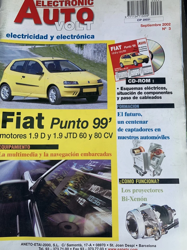 manual de taller de electricidad Fiat Punto 99 - Imagen 1 de 1