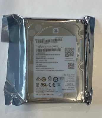 SEAGATE EXOS ST600MM0009 600GB HDD 1000 RPM 12Gbps 2.5 INCH  SAS HARD DISK DRIVE - Image 1 of 2