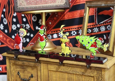 Soporte para Medias de Navidad - Juego de 4 Perchas para Árbol de Navidad, Perro... Foto 1 de 4