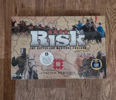 RARE HASBRO RISK - THE BATTLE FOR MEDIEVAL ENGLAND - BRAND NEW SEALED - Image 1 of 2