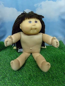 CABBAGE PATCH KID PUPPE TRU DOLLS 2001 MÄDCHEN BRAUN Garn Haare - Bild 1 von 6