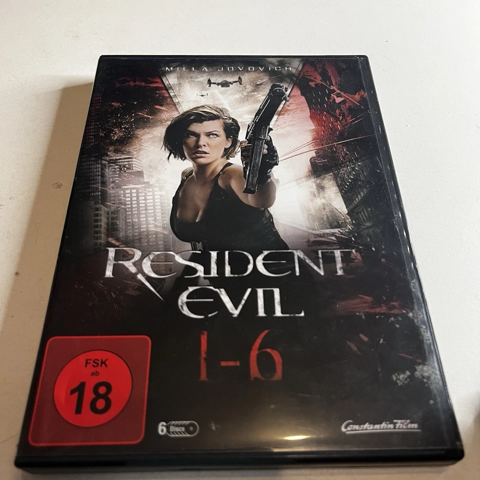 Resident Evil 1-6 (DVD, 2019, 6 Discs) - Bild 1 von 1