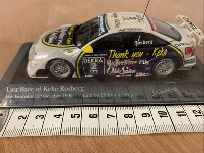Minichamps DTM OPEL CALIBRA ROSBERG LAST Race limited edition - Immagine 1 di 4