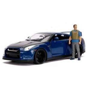 Nissan GT-R 2009 with figure Brian Fast & Furious 7 1/18 - 31142 JADA TOYS - Bild 1 von 4