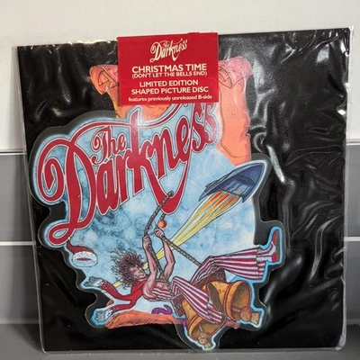 THE DARKNESS - CHRISTMAS TIME 2003 PICTURE DISC DARK02 STILL SEALED - Image 1 of 2