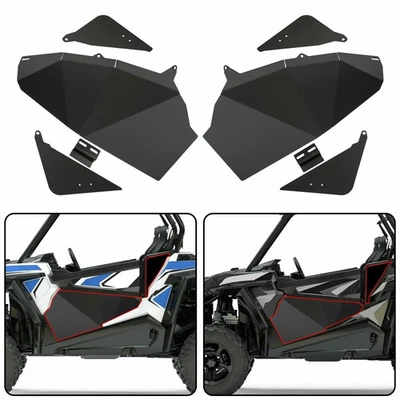 Lower Door Insert Panels Complete Aluminum Fits For 2016-2019 RZR XP 1000 Turbo - Image 1 of 4
