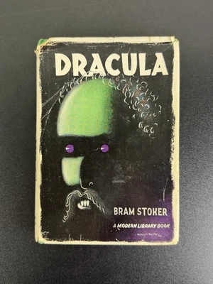 Dracula c. 1940 Bram Stoker Modern Library E. McKnight Kauffer - Kreskin coll. - Image 1 of 4