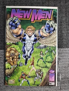 1995 Image Comics / New Men #18 / Team in Forest / Nature Awakening / Base - Picture 1 of 1