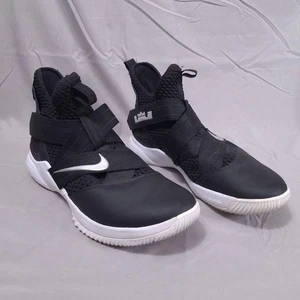 Nike LeBron Soldier 12 XII SFG Black Basketball Shoes Sz 13 Sneakers- No Insoles - Picture 1 of 11