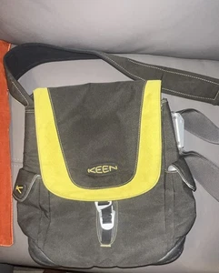 Keen Oswego schwarze Kuriertasche Schultertasche Umhängetasche Laptoptasche schön - Bild 1 von 10