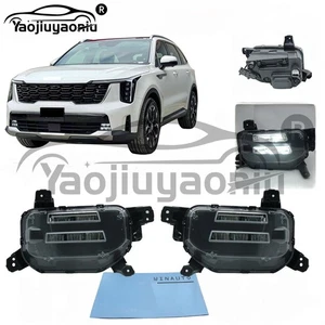 2pcs DRL LED Daytime Running Light Fog Lamps For 2024-2026 Kia Sorento - Bild 1 von 5