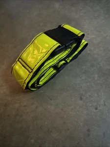 Reflective Belt Fluorescent Yellow 2” Wide 30” To 53" Long - Picture 1 of 3