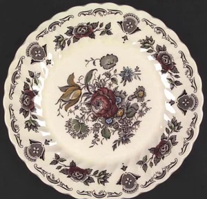 LK NW Myotts Bouquet 3er Set Speiseteller Staffordshire England - Bild 1 von 3