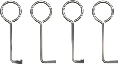 4 Stück Profi Dietrich Set, Profi Buntbartschlüssel Universal, Öffnet Nahezu Jed - Bild 1 von 4