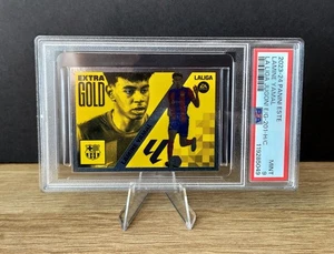 2023-24 Panini Este #201 Hand Cut Lamine Yamal Jugon Extra Gold PSA 9 - Picture 1 of 6