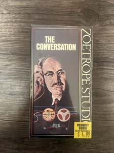 The Conversation Francis Ford Coppola VHS 1974 Gene Hackman RARE SEALED!! - Bild 1 von 6