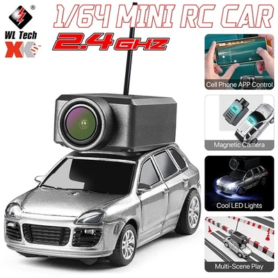 WLtoys 1:64 Mini RC Racing Car 6401 HD Camera 120° Wide Angle 2.4Ghz Off-road - Bild 1 von 4