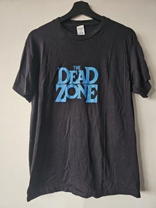 Vintage The Dead Zone Shirt Mens XL Black Horror Movie Stephen King Tee 80s USA - Picture 1 of 5