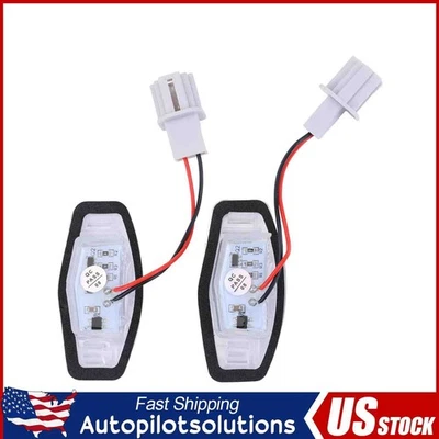 Luz de matrícula LED 34104S0A013 34100S84A01 para Acura RL 1999 2000 2001-2007 Foto 1 de 4
