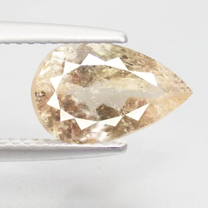 2.73 Ct Astonishing Fire Pear (11 x 7 mm) Natural Peach Pink Morganite Gemstones - Bild 1 von 7