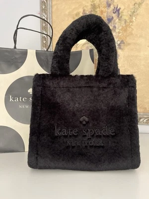 Bolso pequeño Kate Spad Ellie de piel sintética en negro KI861 NUEVO CON ETIQUETAS Foto 1 de 4