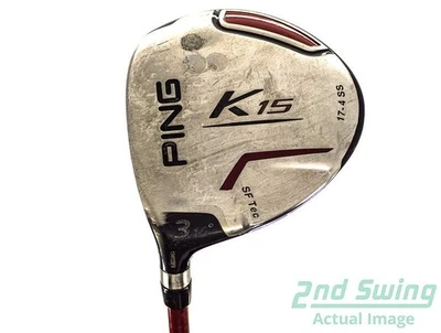 Ping K15 Fairway Wood 3 Wood 3W 16° Graphite Stiff Left 42.5in - Image 1 of 4