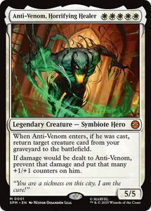 Anti-Venom, Horrifying Healer (FOIL) x1 - MTG Marvel's Spider-Man SPM #1 - Picture 1 of 1