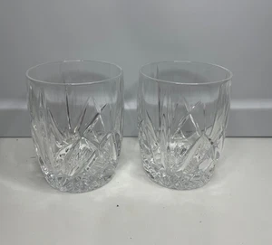 2 MARQUIS by WATERFORD BROOKSIDE OVERSIZED DOUBLE OLD FASHIONED KRISTALLGLÄSER - Bild 1 von 11