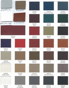 1955 1956 ford fairlane victoria 2 dr ht   VINYL  HEADLINER - Picture 1 of 1