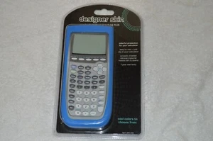 Blue Designer Skin for Texas Insruments TI-84 Plus SE & TI-84 Plus New Sealed - Picture 1 of 3