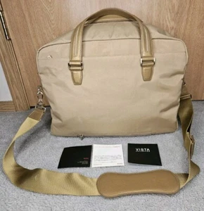 Tumi Ballistic Nylon w/ Leather Trim Tote 16" (Beige) - Picture 1 of 12
