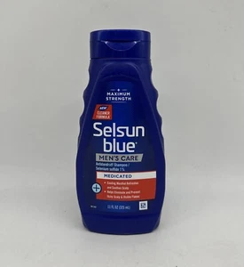 Selsun Blue Men's Care Dandruff Shampoo 11 Ounce Bottle Expires 06/2026 - Picture 1 of 3