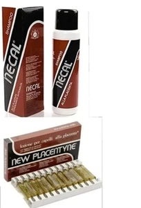 Shampoo NECAL 500ml + Lozione Anticaduta(12 Fiale da 10ml) NEW PLACENTYNE NECAL - Imagen 1 de 3
