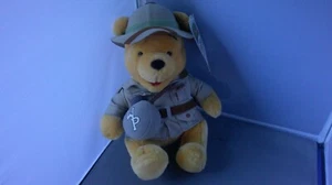 Disney Winnie The Pooh Safari Pooh Bear 11" Plush Walt Disney World NWT - Picture 1 of 5