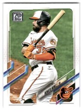 Renato Nunez 2021 Topps #409 Baltimore Orioles BASEBALL
