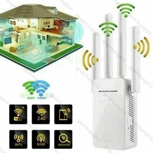 300 MBit/s WLAN-Router-Reichweite WLAN-Signalverstärker Access Point Booster - Bild 1 von 10