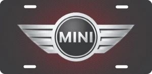 MINI COCHE LOGO MATRÍCULA PARA AUTO 12X6 ALUMINIO 6 - Imagen 1 de 1