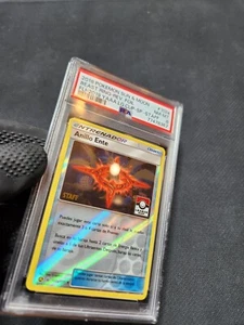 2018 Spanish Pokemon Beast Ring Anillo Ente Staff League Promo 102a/131 PSA 8 - Picture 1 of 4