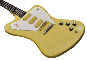 [Gibson] Custom Shop Non Reverse Firebird VII TV White Gold Hardware USA 2008 - Picture 1 of 24