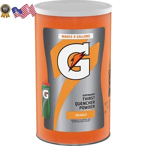 Gatorade Thirst Quencher Powder Orange 76.5oz Canister Buy it Now - Picture 1 of 12