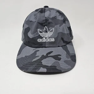 Adidas Hat Mens OSFM Gray Camo Baseball Army Camo unstructured Relaxed Cap - Bild 1 von 15