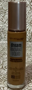 📀 Maybelline Dream Radiant Liquid Hydrating Foundation 1fl.oz./30ml 120 Caramel - Picture 1 of 2