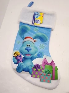 Blues Clues Christmas Stocking Kids Holiday Gift Dog Blue - Picture 1 of 8